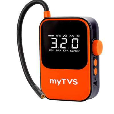 air-Go Wireless + Power Bank Tyre Inflator – WT-1 | myTVS